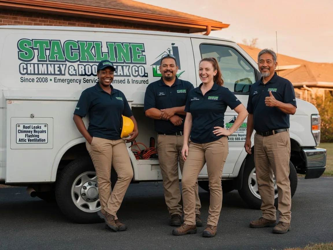 Chimney flashing repair company in Elgin, IA
